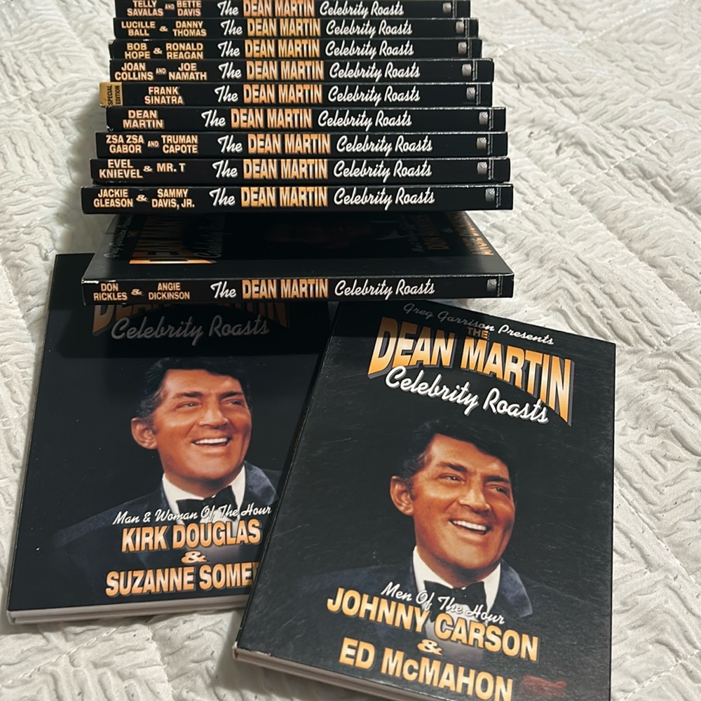 12 Dean Martin celebrity Roasts Dvds